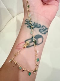 green jade anklet 