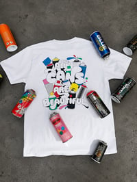 Image 2 of "All Cans Are Beautiful" T-Shirt (white)