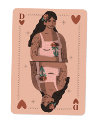 Image 3 of Dames de coeur (trois au choix)