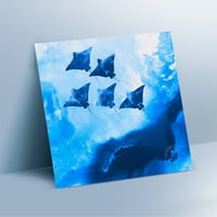 Image 1 of  Limited Edition Fine Art Print | Ocean x Art Fusion Collection Eagle Ray Design