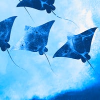 Image 3 of  Limited Edition Fine Art Print | Ocean x Art Fusion Collection Eagle Ray Design
