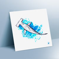 Image 1 of  Limited Edition Fine Art Print | Hammerhead Shark