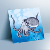 Image 1 of Limited Edition Fine Art Print | Coconut Octopus
