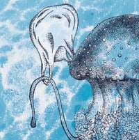 Image 3 of Limited Edition Fine Art Print | Jellyfish with 9 plastic bags