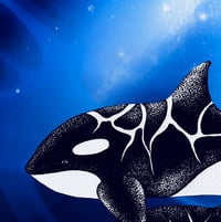 Image 3 of Limited Edition Fine Art Print | Mom and Baby Orca 
