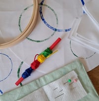 Image 3 of Slow Stitch Kit – Me Time Bowl (Reversible) 