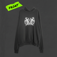 Image 2 of DEATHCULT x WITCH - ACID WASHED HOODIE