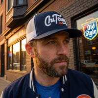 Image 1 of  ChiTown 3D Puff Trucker – Jud Lively + Talley Brand Co.