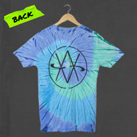 Image 3 of BLUE/GREEN SWIRL EMBLEM SHIRT