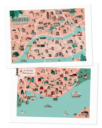 Image 1 of Carte de Nantes et Trentemoult