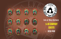 Isle of Man Railway Company Crests decal pack