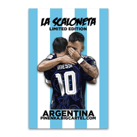 La Scaloneta Base Pin Badge (Pre Order) 