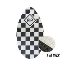 Image 2 of Skimboar Rip  Wood Eva  Padded Checker 37'