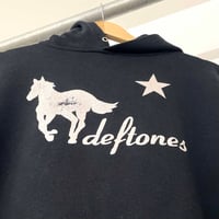 Image 2 of Deftones White Pony Bootleg Hoodie 2000 L