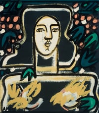 "Woman In the Vineyards" by America Martin