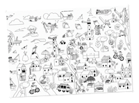 Image 2 of Posters de coloriage (trois au choix)