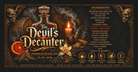 Image 3 of The Devil's Decanter (Citrus blaze, bourbon smoke, black oud)