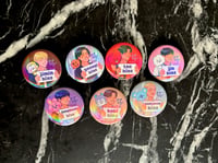 Image 3 of BTS BIAS BUTTON PINS