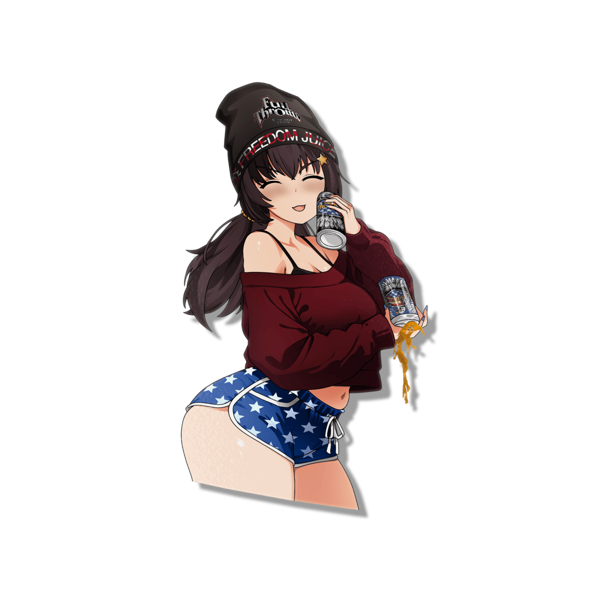 Image of Full Throttle Freedom Juice Sticker