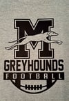 Monessen Greyhounds-Football-T-Shirt
