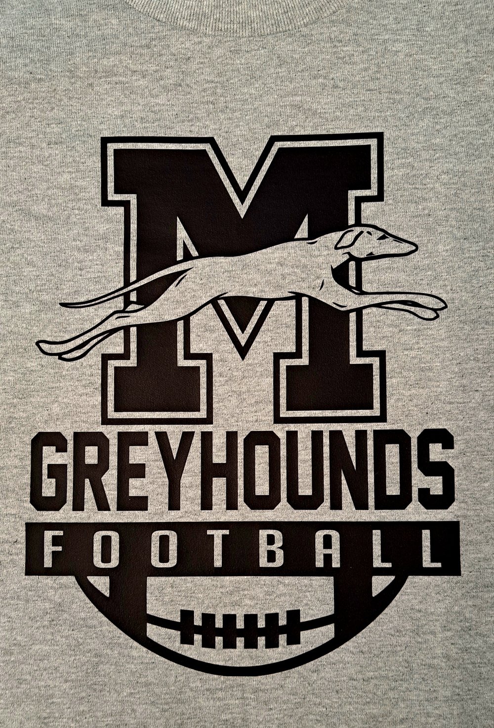 Monessen Greyhounds-Football-T-Shirt