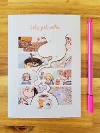 Image 1 of Let's Get Coffee - Card