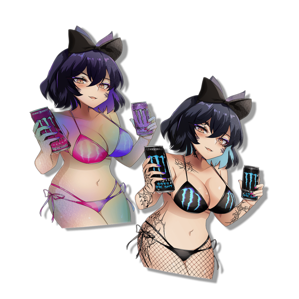 Image of Taste The (Monster) Rainbow Sticker