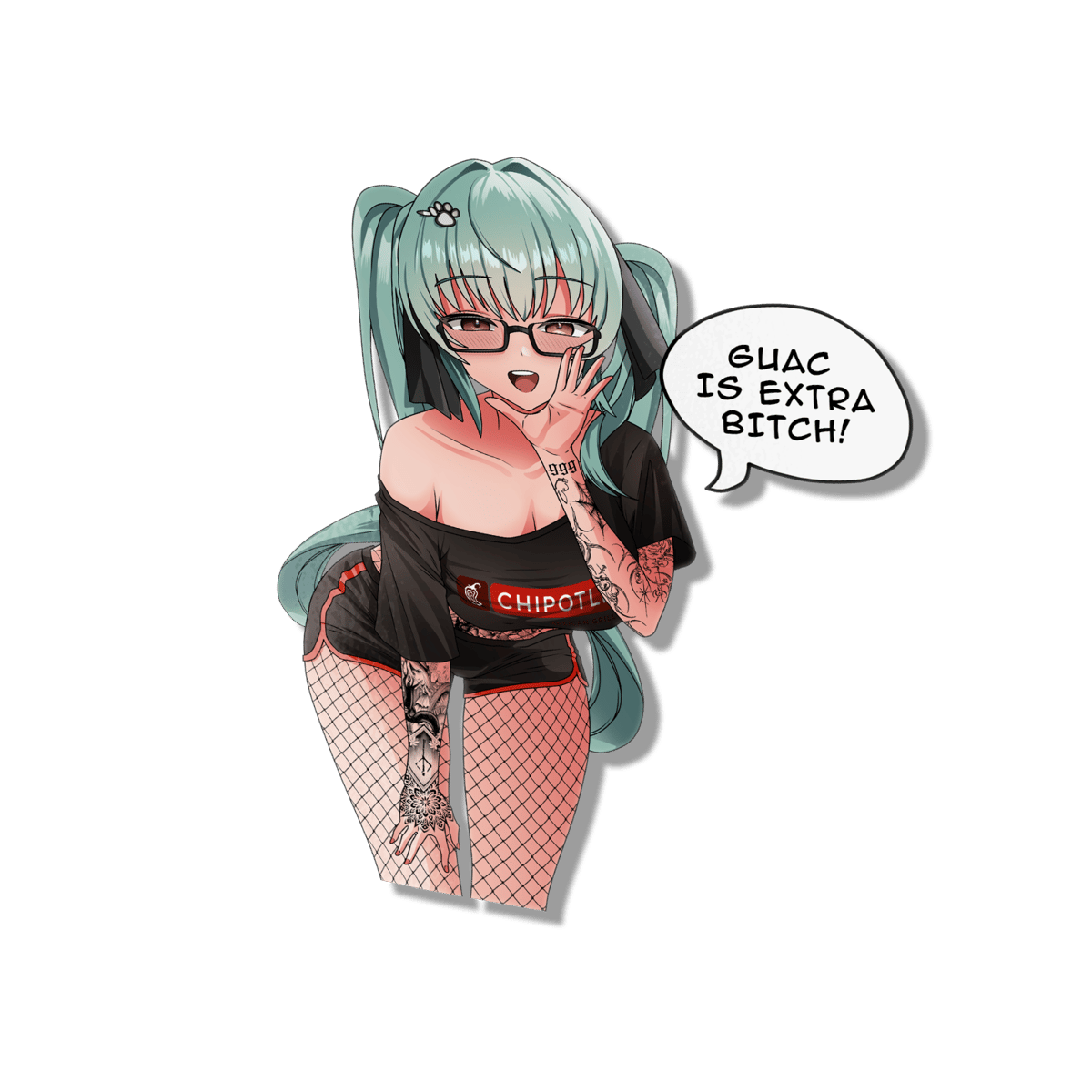 Image of Chipotle-Chan Sticker