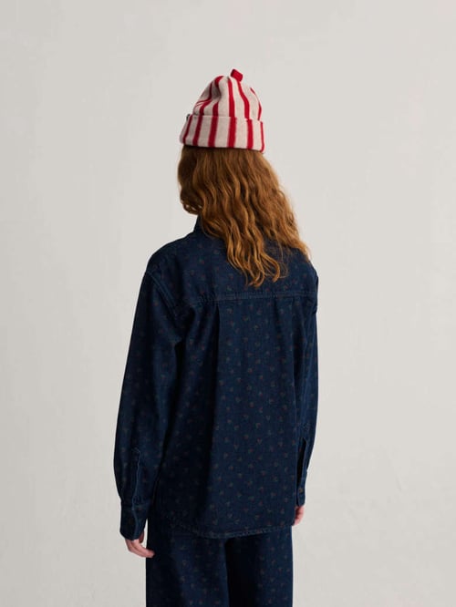 Image of 1-Camisa vaquera Swamp Whirl all over light denimshirt