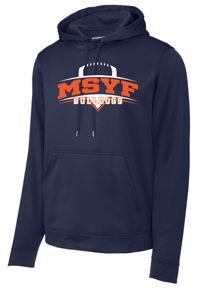 Image 1 of MSYF Performance Hooded Sweatshirt