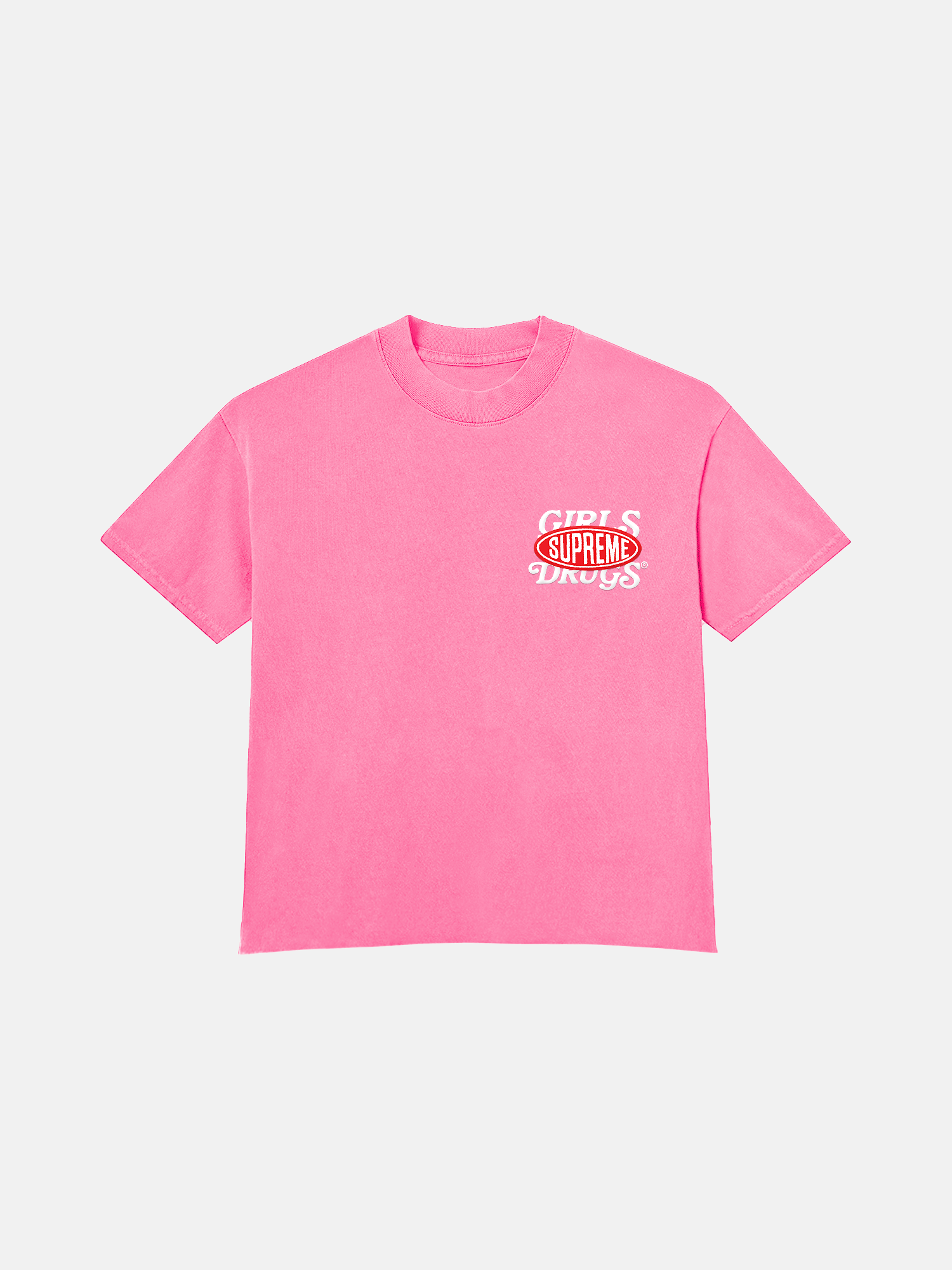 Image of GIRLS ARE DRUGS® x SUPREME® TEE - PINK