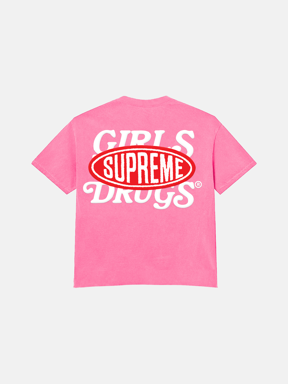 Image of GIRLS ARE DRUGS® x SUPREME® TEE - PINK