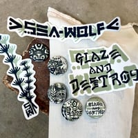 Sticker button pack!