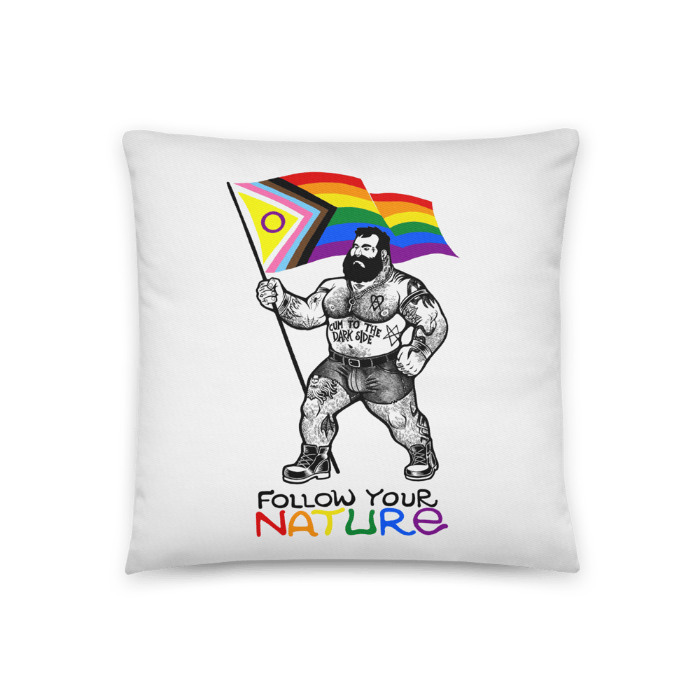 Follow Your Nature pillow