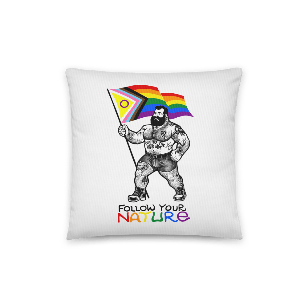 Follow Your Nature pillow