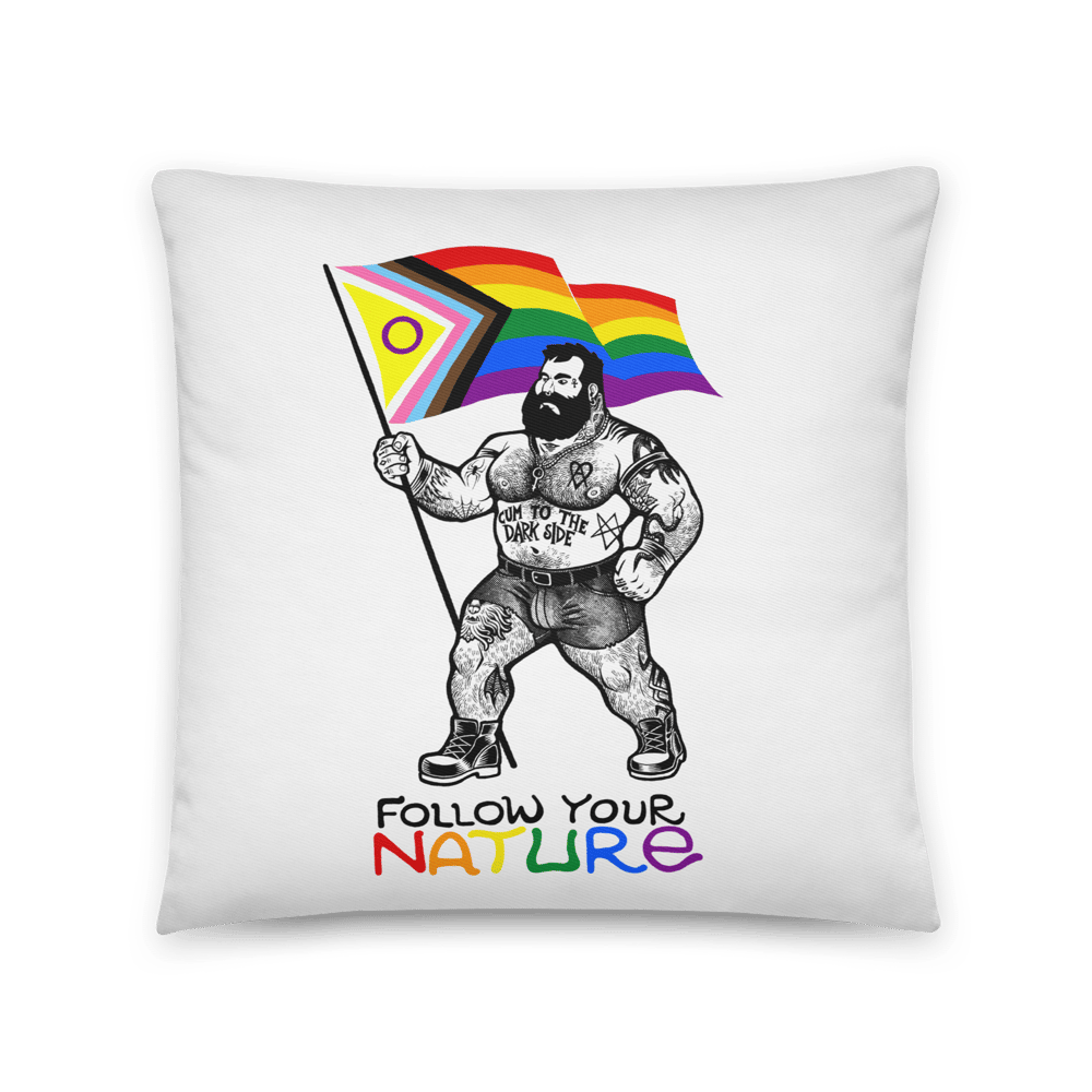 Follow Your Nature pillow