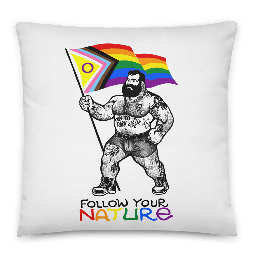 Follow Your Nature pillow