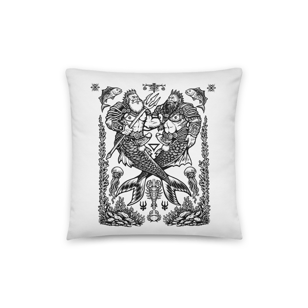 Merfolk pillow