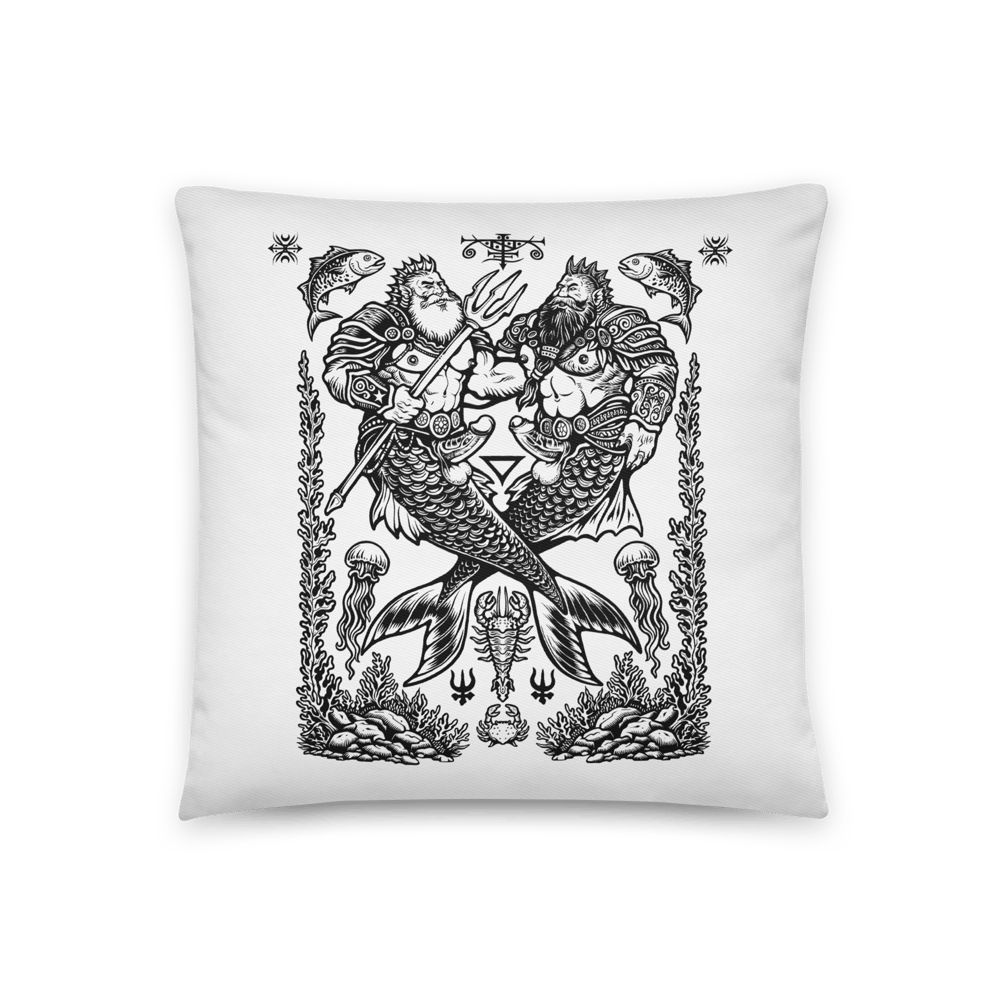 Merfolk pillow