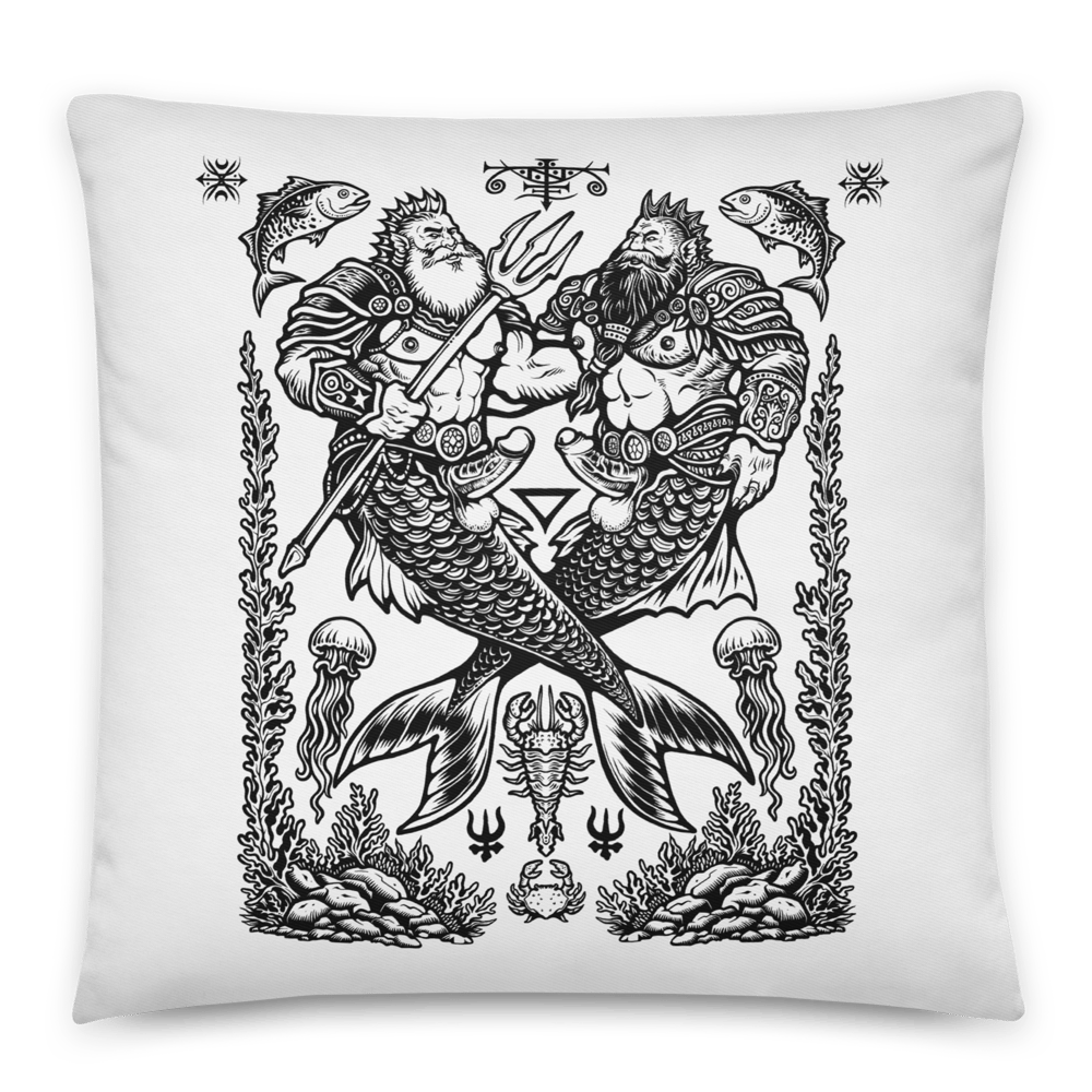 Merfolk pillow