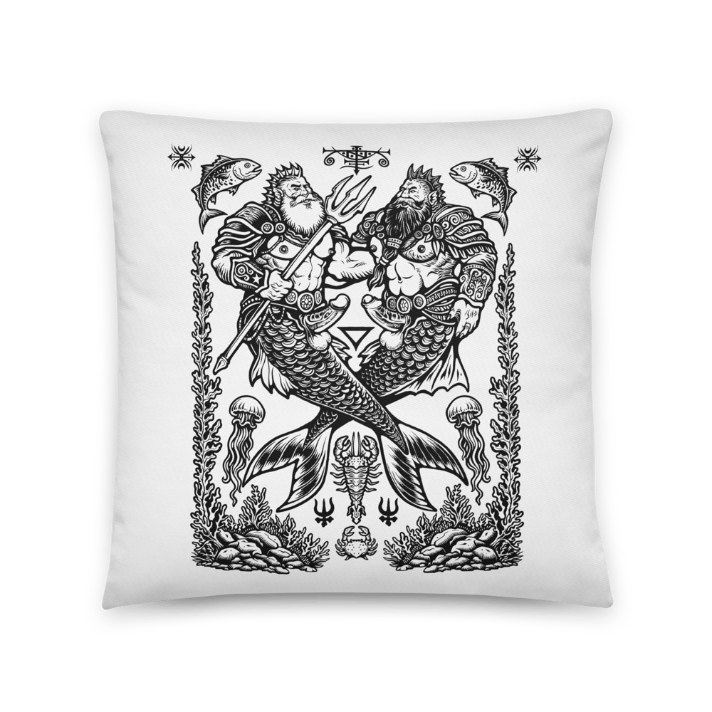 Merfolk pillow