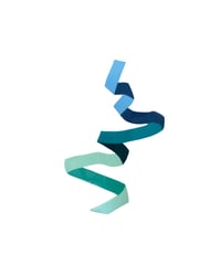 Image 1 of Classic Ribbon No.5 Original Aquamarine