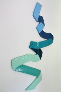 Image 2 of Classic Ribbon No.5 Original Aquamarine