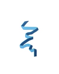 Image 1 of Petite Ribbon No.5 Original Sapphire