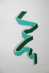 Image 2 of Petite Ribbon No.5 Original Emerald