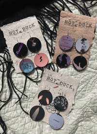 Image 1 of 1-800-HOT-DUCK Freak Earrings