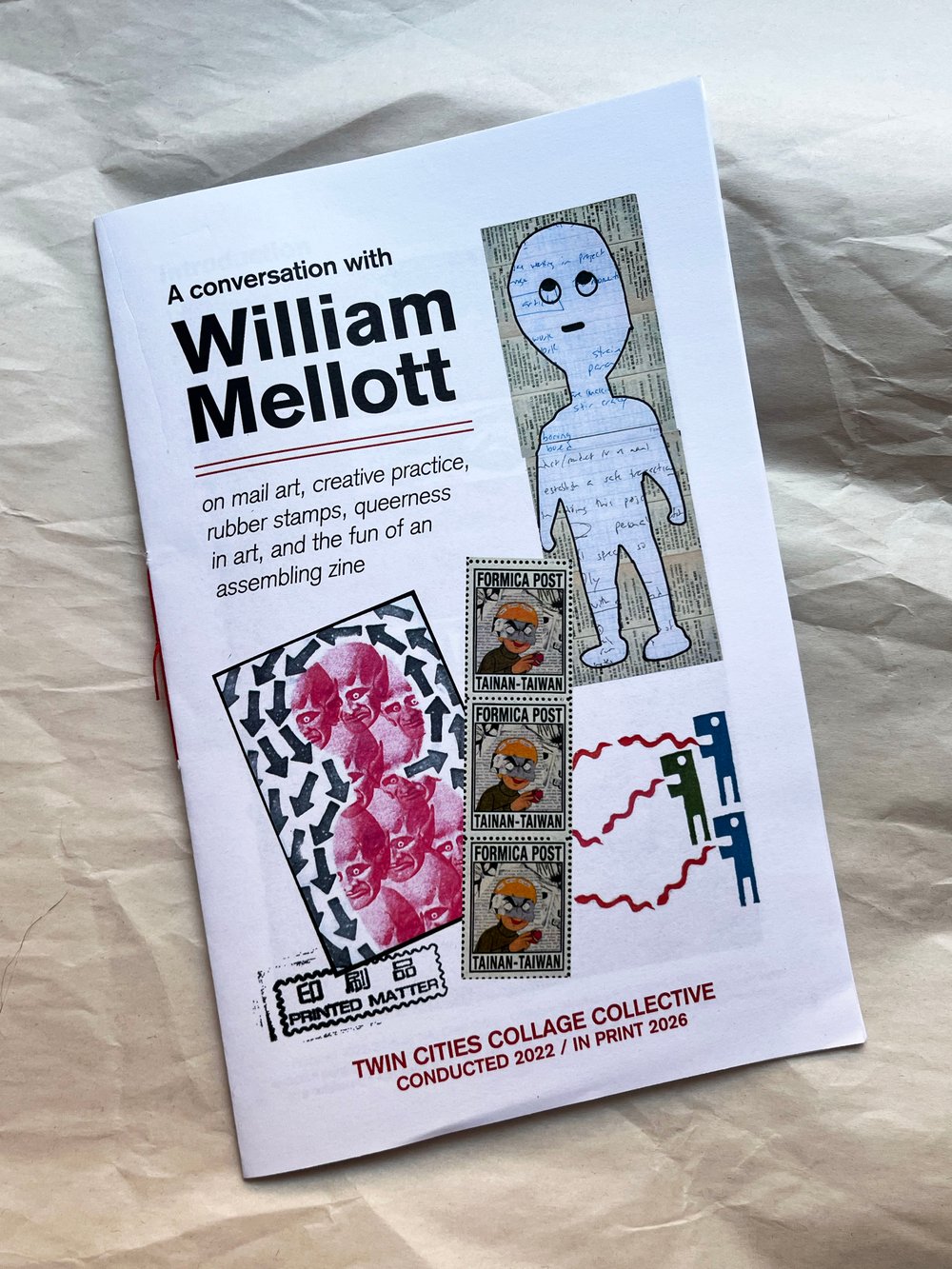 A conversation with William Mellott by Twin Cities Collage Collective