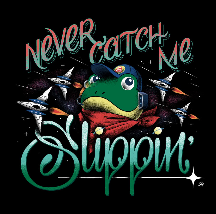 Image of Never Catch Me Slippin' Sticker