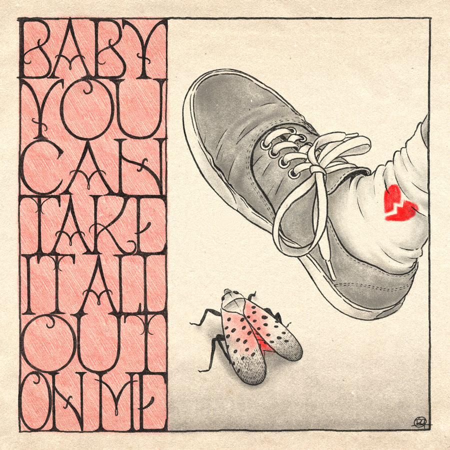 Image of Baby, You Can Take It All Out On Me Sticker