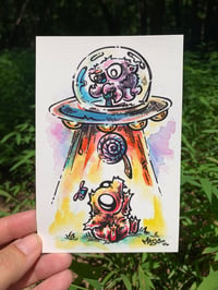 Image 1 of Lolly Abduction - giclee print